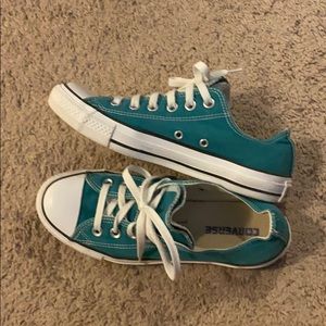 Blue converse